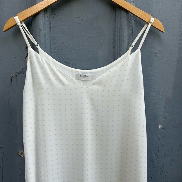 Babaton Everly Purple Polka Dot Cami, Size xxs - Picture 4 of 10